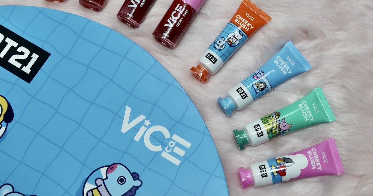 Vice Cosmetics BT21 Part 2 Collection Review
